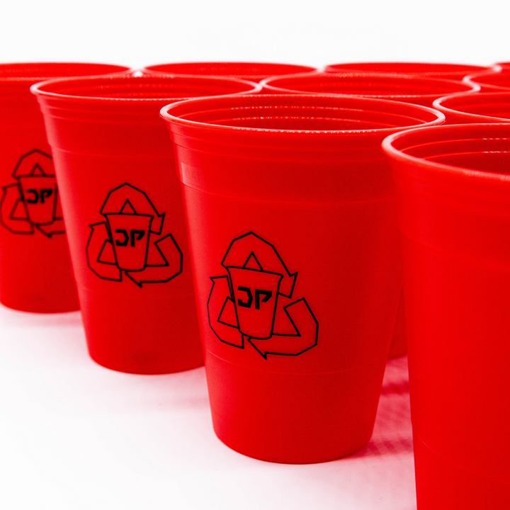 Firschoie 60 Beer Pong, Beer Pong und 6 Balles, Réutilisable Plastique  Gobelets, Pong Tasses Set mit 30 Rouges et 30 Bleues, Robuste et Lavable,  pour